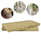 50/100pcs a sheet Soilles Plantin Sponge planting grow Grodan