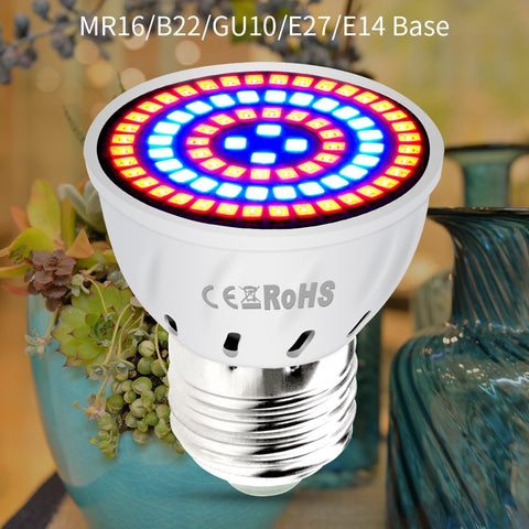 LED Plant Grow Light Bulb
