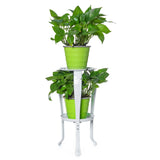 Indoor 2-layer White Metal  Stand