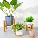 Durable Wood Planter Pot Trays