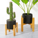 Durable Wood Planter Pot Trays