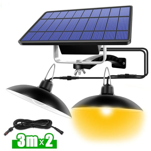 Indoor Solar Lamp  For Camping Home Garden Yard