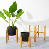 Durable Wood Planter Pot Trays