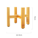 Durable Wood Planter Pot Trays