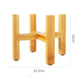 Durable Wood Planter Pot Trays