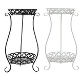 Iron Double-layer Plant Stand