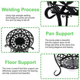 Iron Double-layer Plant Stand