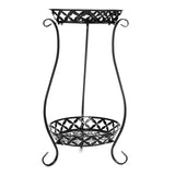 Iron Double-layer Plant Stand